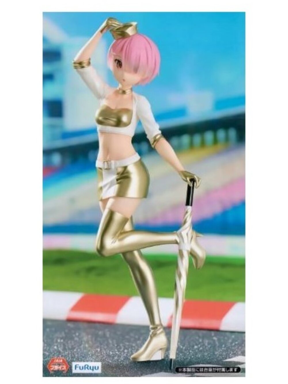 New Furyu Re:Zero Starting Life in Another World: Ram Racing Girl Figure Japan
